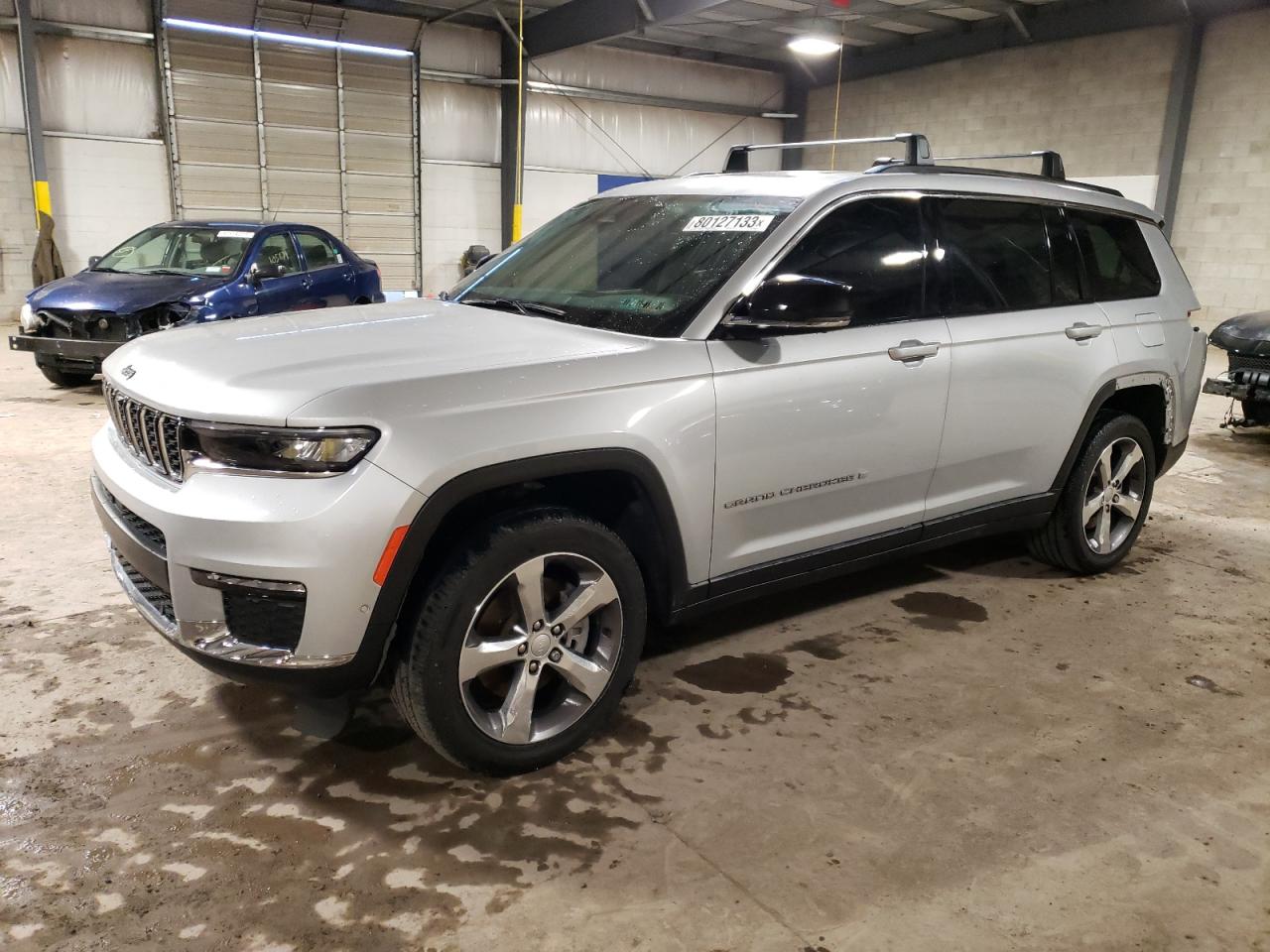 Image 1 of 2021 JEEP GRAND CHEROKEE L LIMITED 2021 with VIN 1C4RJKBG3M8125642
