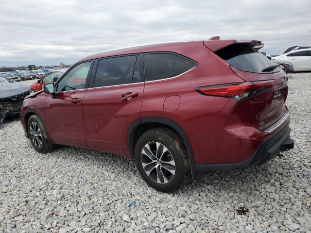 Image 2 of 2020 TOYOTA HIGHLANDER XLE 2020 with VIN 5TDGZRBH4LS521199