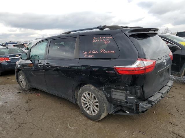 Image 2 of 2015 TOYOTA SIENNA XLE 2015 with VIN 5TDYK3DC2FS684428