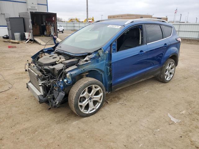 Image 1 of 2017 FORD ESCAPE TITANIUM 2017 with VIN 1FMCU9J9XHUB80977