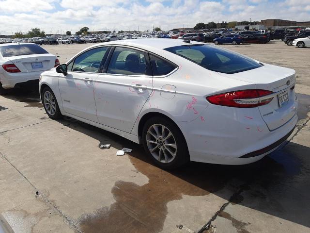 Изображение 2 2017 FORD FUSION SE HYBRID 2017 с VIN 3FA6P0LU6HR384937