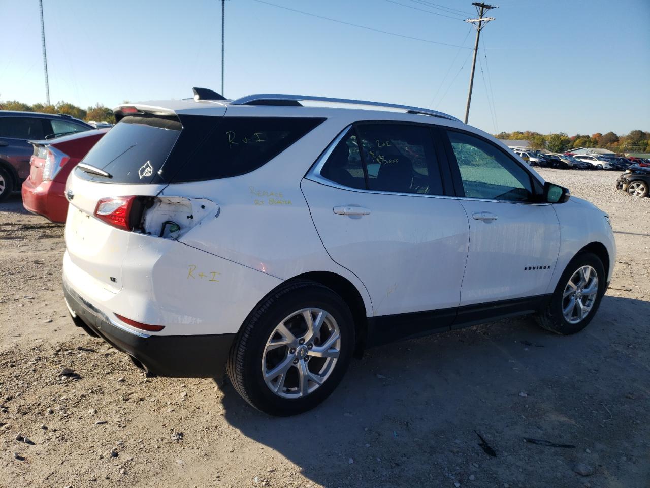Image 3 of 2019 CHEVROLET EQUINOX LT 2019 with VIN 3GNAXLEX6KL279913