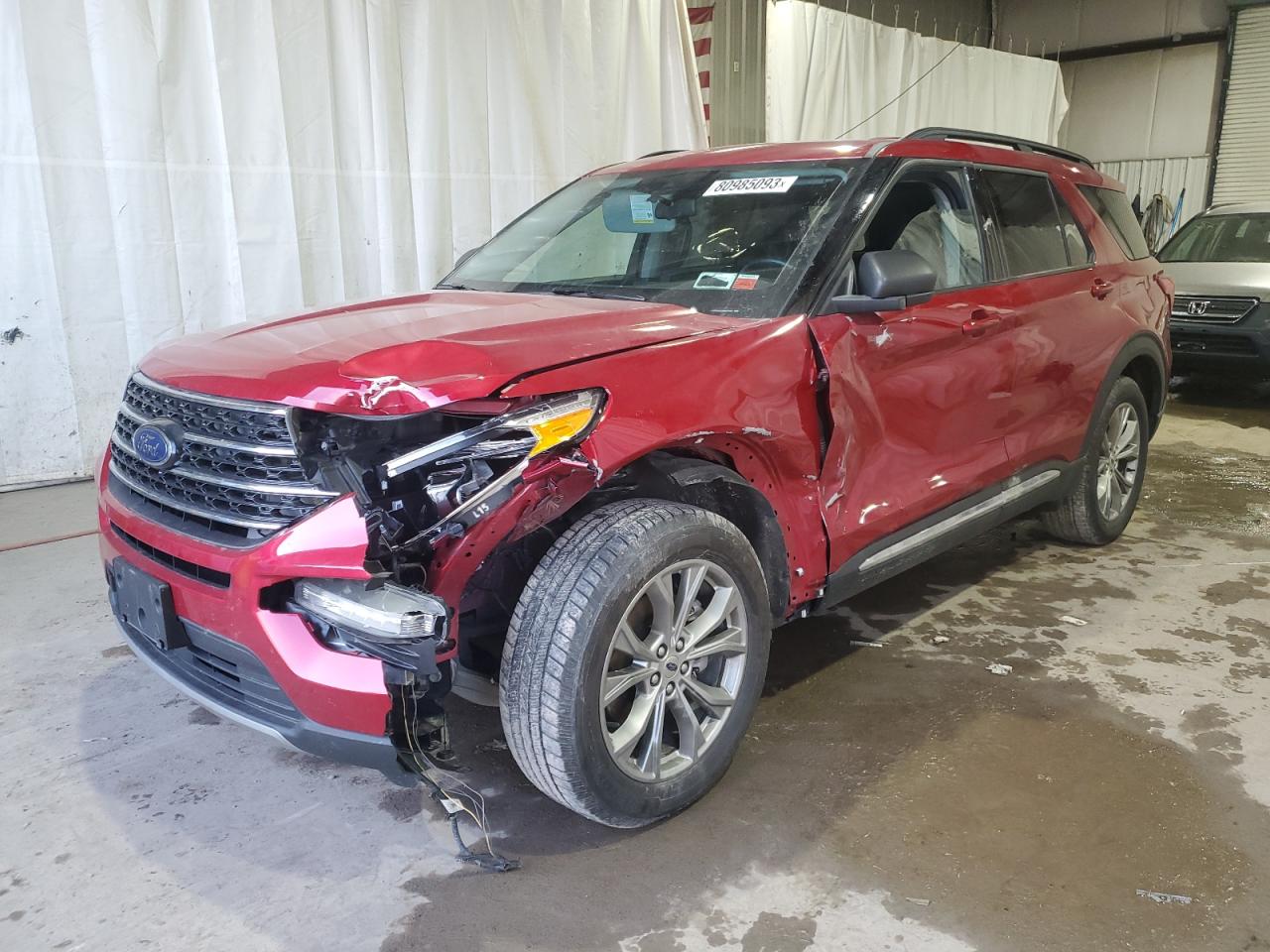 Изображение 1 2021 FORD EXPLORER XLT 2021 с VIN 1FMSK8DH5MGC17456