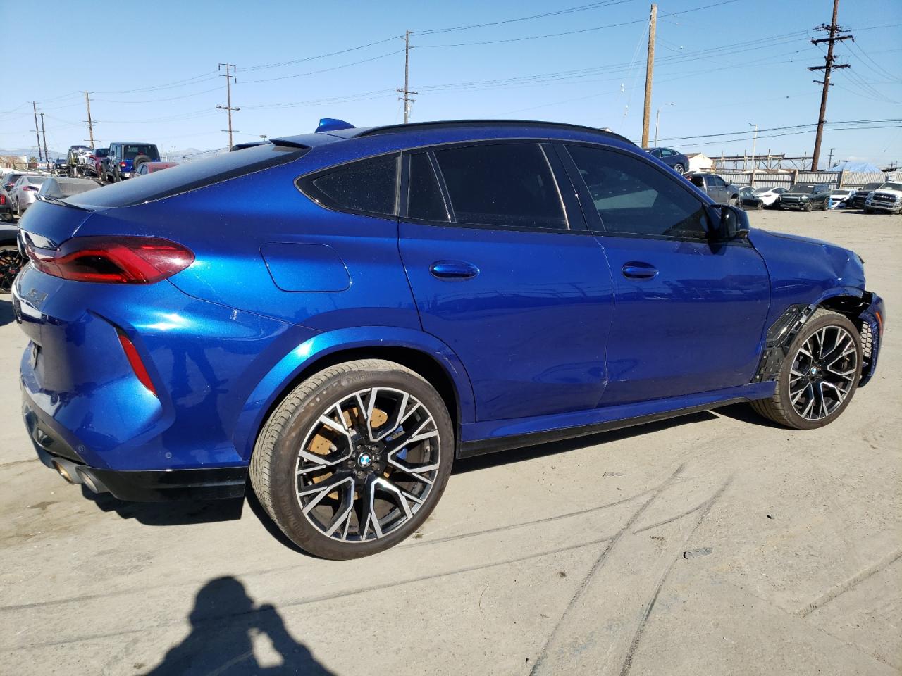 Image 3 of 2020 BMW X6 M 2020 with VIN 5YMCY0C03L9C70366