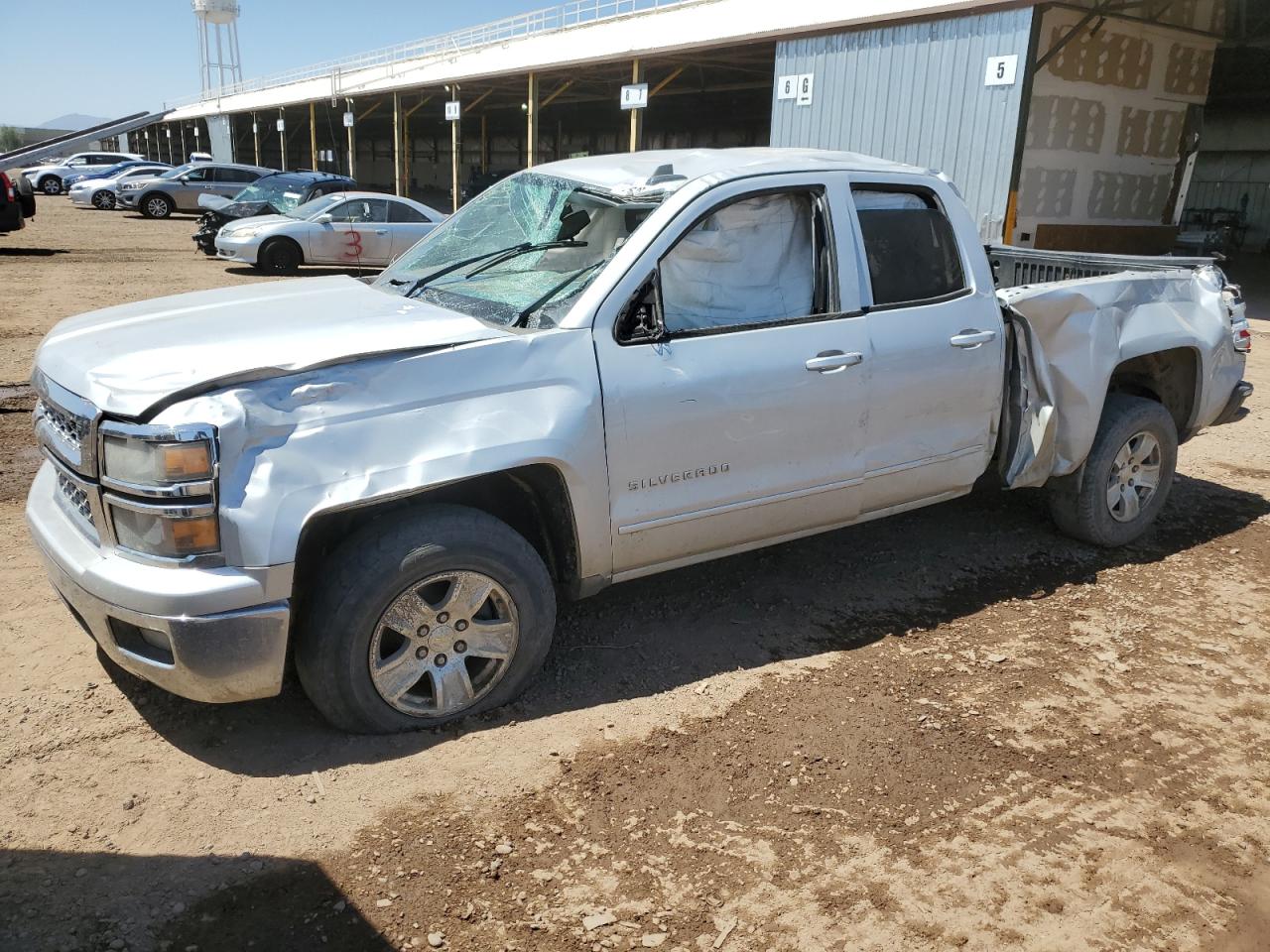 Obraz 1 z 2015 CHEVROLET SILVERADO C1500 LT 2015 z VIN 1GCRCREHXFZ362410