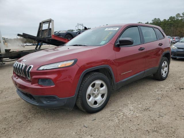 Image 1 of 2014 JEEP CHEROKEE SPORT 2014 with VIN 1C4PJLAB1EW279928