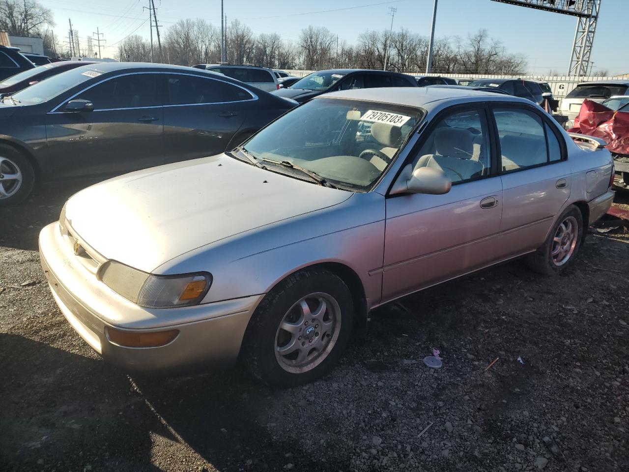 Image 1 of 1997 TOYOTA COROLLA DX 1997 with VIN 1NXBB02E3VZ614645