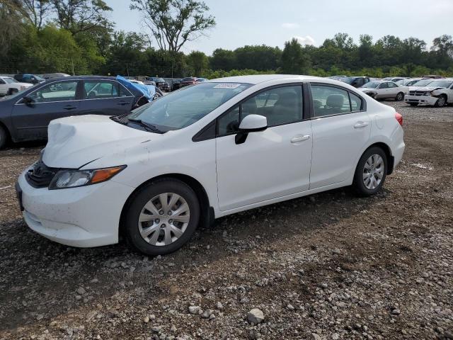 Image 1 of 2012 HONDA CIVIC LX 2012 with VIN 2HGFB2F56CH311842