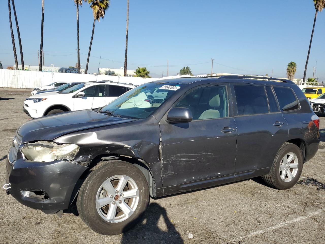 Image 1 of 2010 TOYOTA HIGHLANDER  2010 with VIN 5TDZK3EH7AS017524