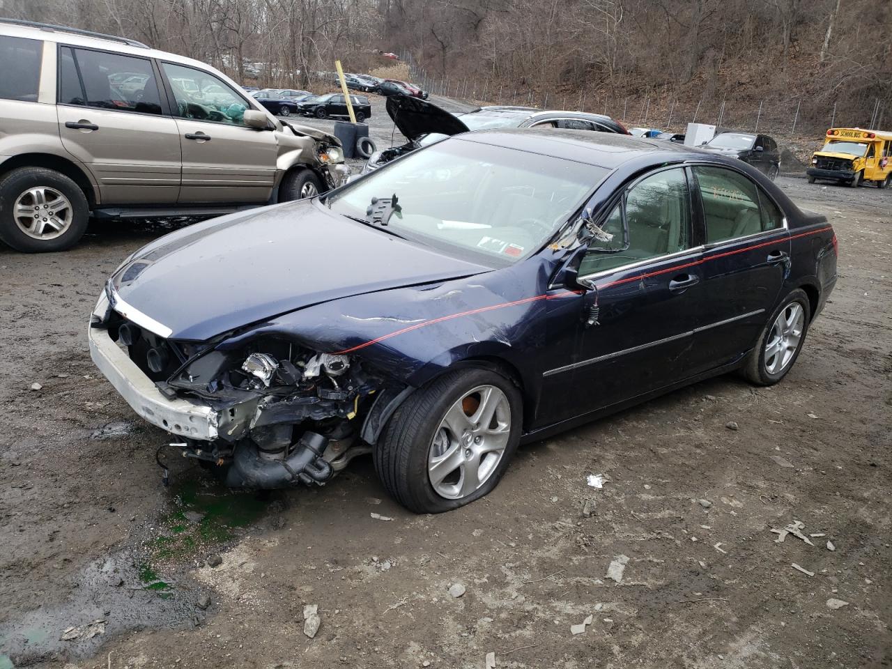 Image 1 of 2008 ACURA RL  2008 with VIN JH4KB16668C002199