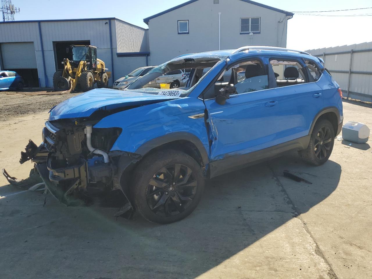 Image 1 of 2022 VOLKSWAGEN TAOS SE 2022 with VIN 3VVYX7B26NM038716