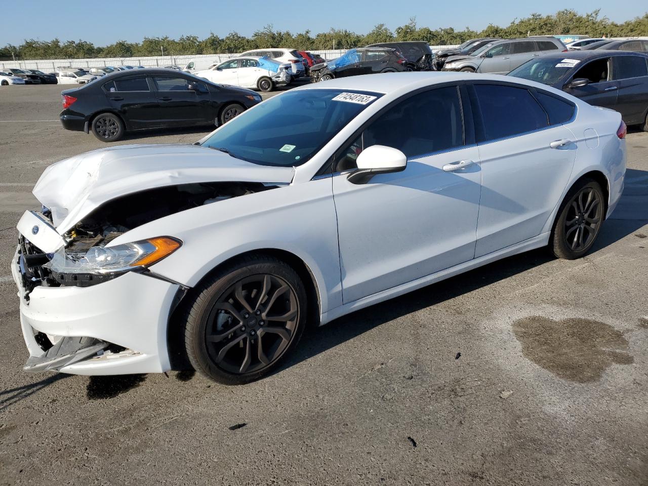 Obraz 1 z 2018 FORD FUSION SE 2018 z VIN 3FA6P0T9XJR152438