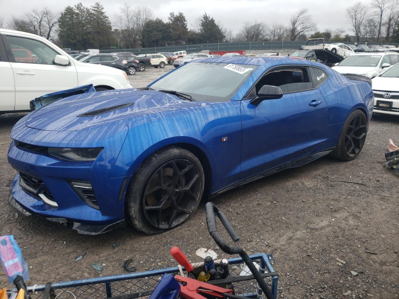Image 1 of 2018 CHEVROLET CAMARO SS 2018 with VIN 1G1FE1R73J0148218