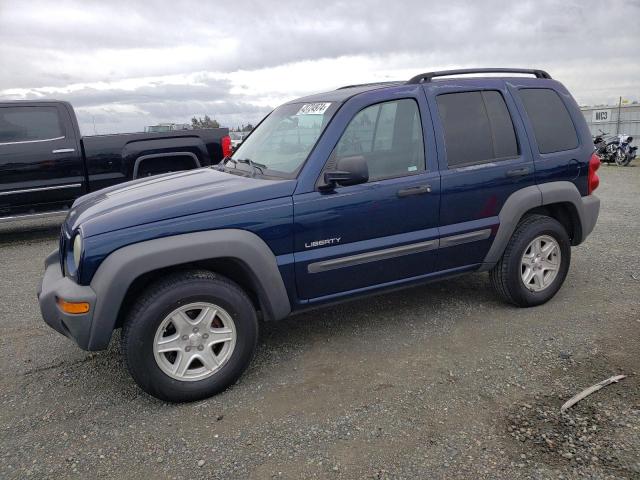 Image 1 of 2004 JEEP LIBERTY SPORT 2004 with VIN 1J4GK48K94W262912