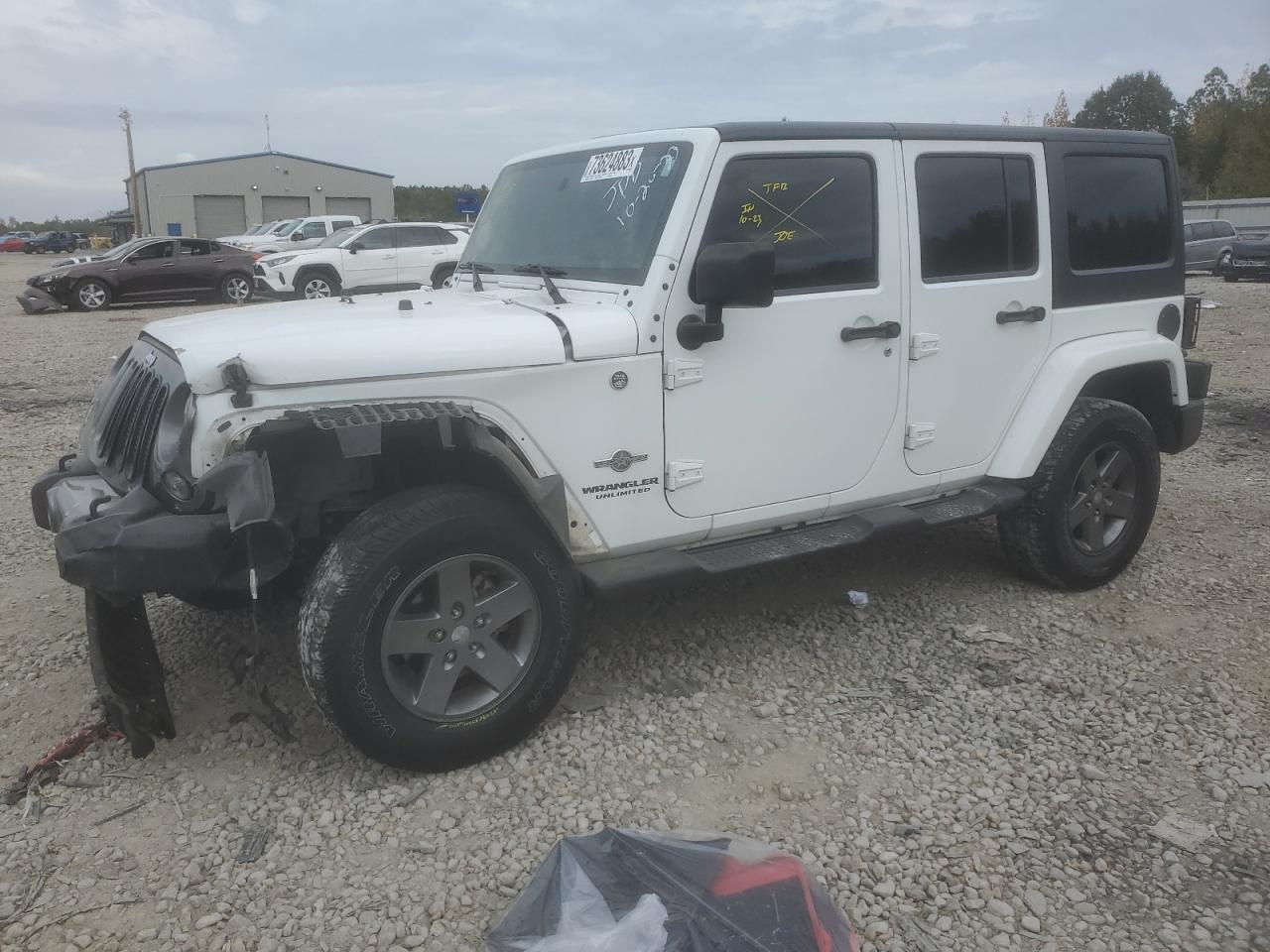 Image 1 of 2015 JEEP WRANGLER UNLIMITED SPORT 2015 with VIN 1C4BJWDGXFL603514