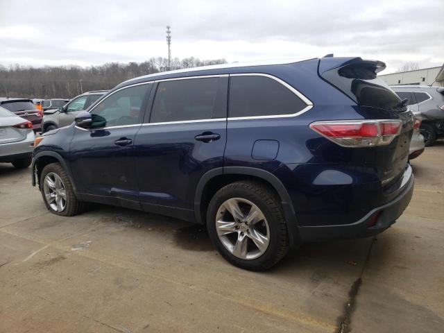 Image 2 of 2014 TOYOTA HIGHLANDER LIMITED 2014 with VIN 5TDDKRFH7ES008209