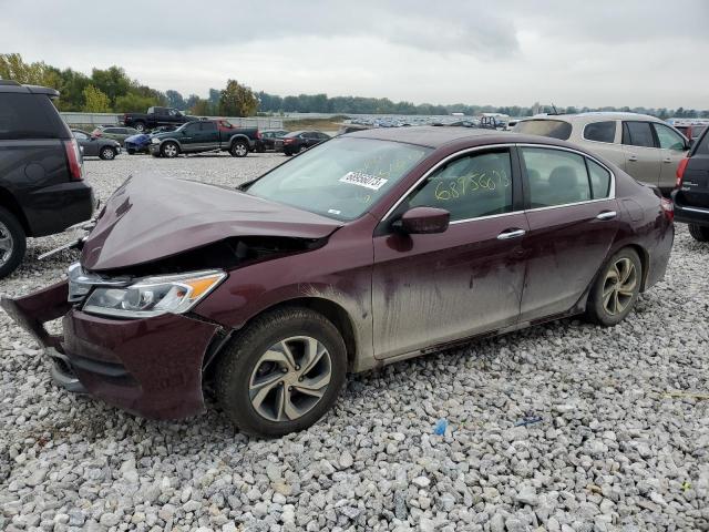 Image 1 of 2017 HONDA ACCORD LX 2017 with VIN 1HGCR2F38HA174616