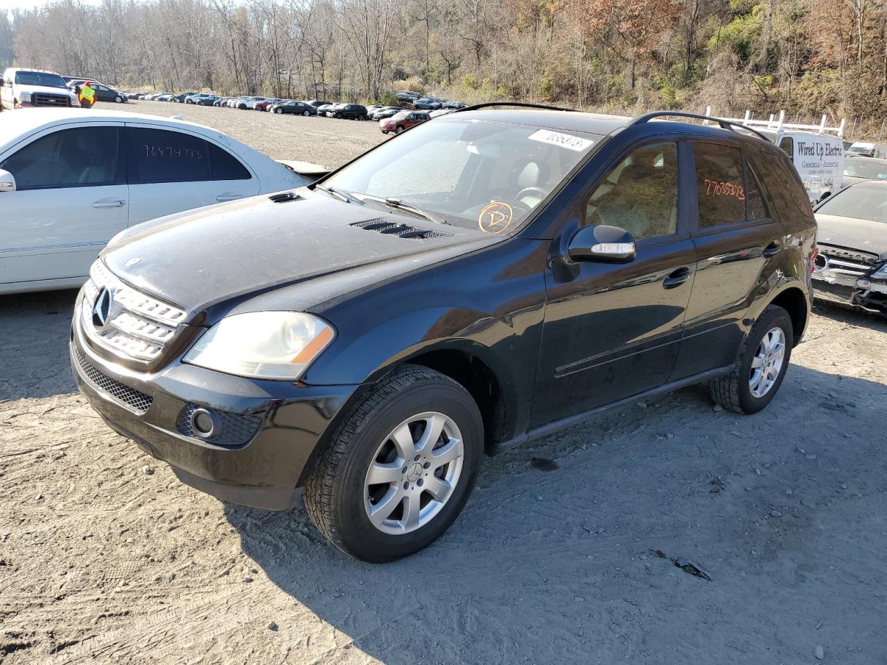 Obraz 1 z 2007 MERCEDES-BENZ ML 350 2007 z VIN 4JGBB86E57A199163
