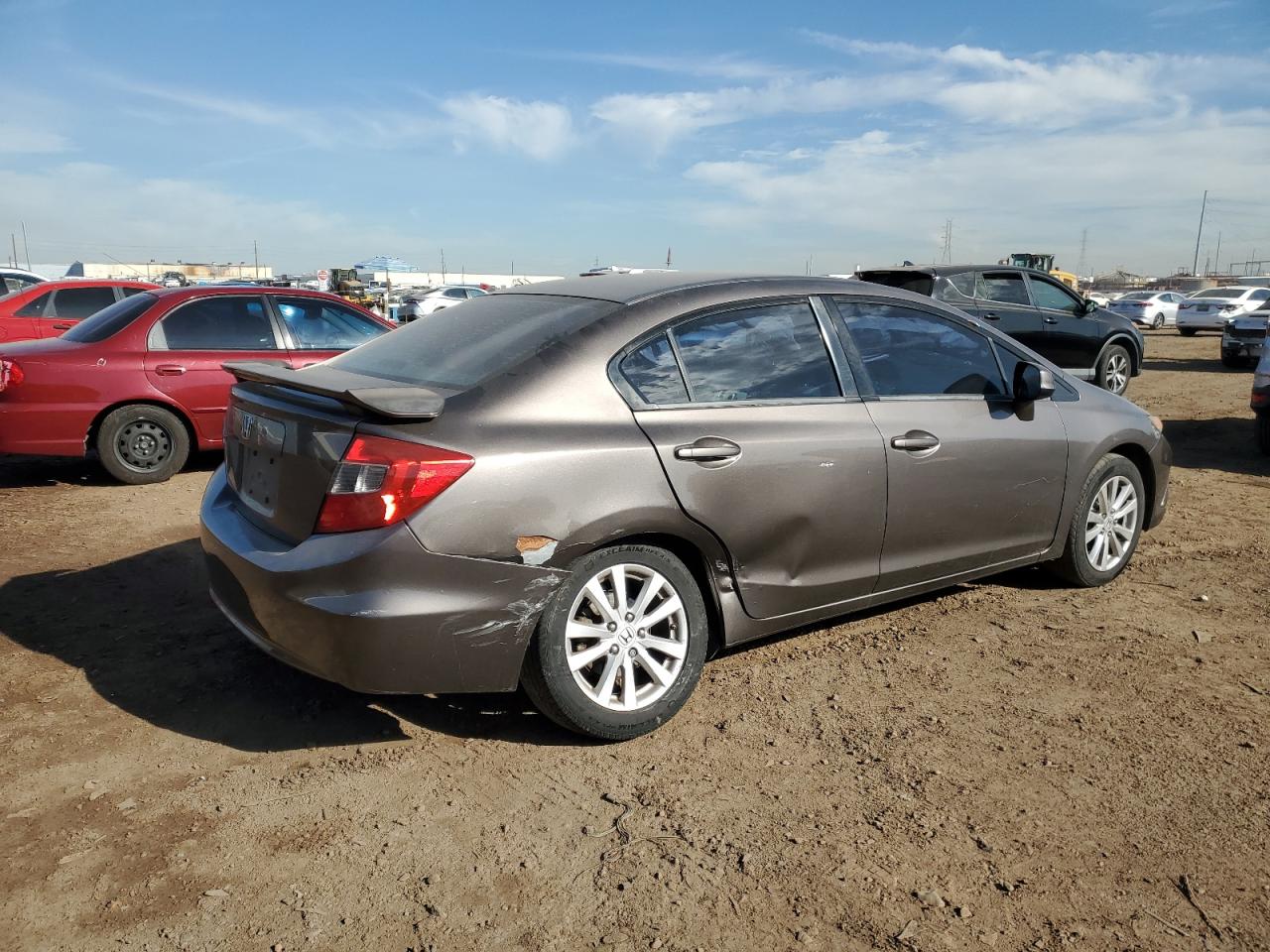 Obraz 3 z 2012 HONDA CIVIC EX 2012 z VIN JHMFB2F81CS003381