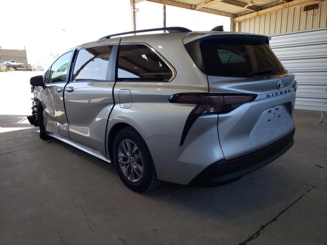 Изображение 2 2024 TOYOTA SIENNA XLE 2024 с VIN 5TDYRKEC6RS193501