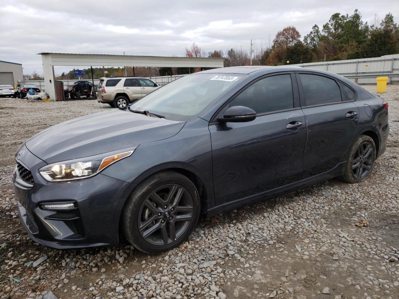 Image 1 of 2021 KIA FORTE GT LINE 2021 with VIN 3KPF34AD5ME382484