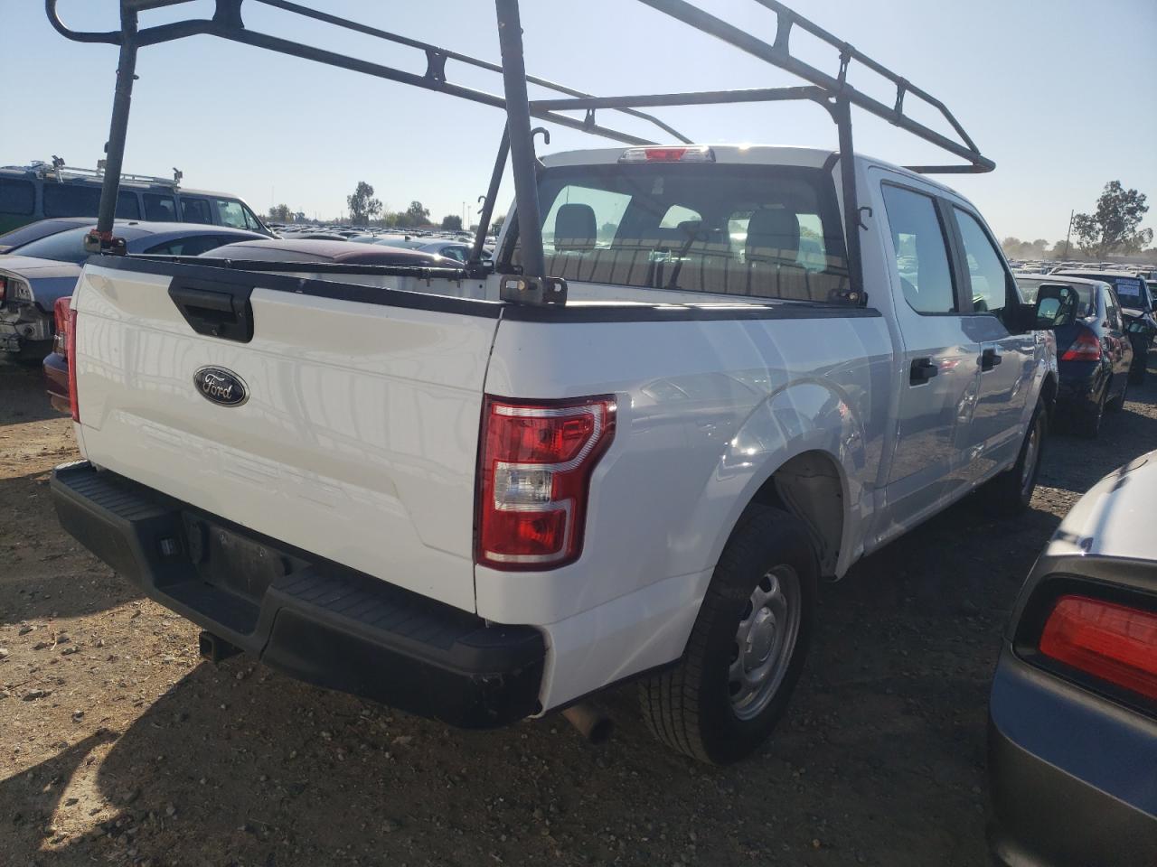 Image 3 of 2018 FORD F150 SUPERCREW 2018 with VIN 1FTEW1CB1JFA76252