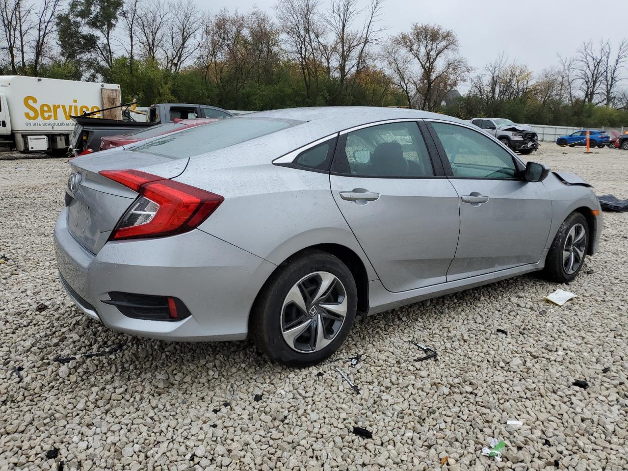 Image 3 of 2020 HONDA CIVIC LX 2020 with VIN 2HGFC2F60LH579212