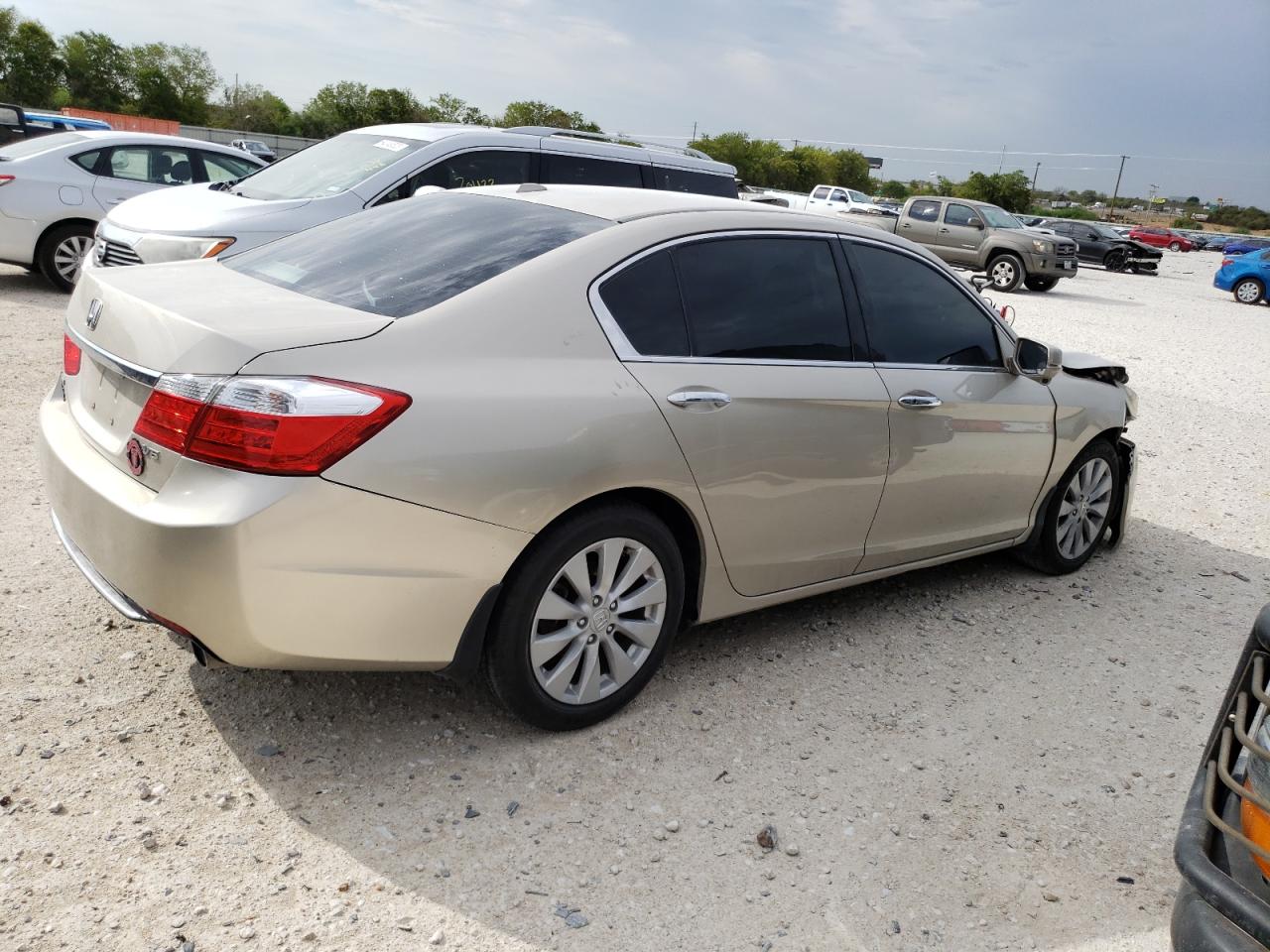 Image 3 of 2014 HONDA ACCORD EXL 2014 with VIN 1HGCR3F85EA035847