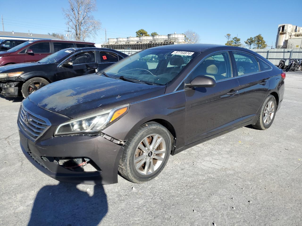 Изображение 1 2015 HYUNDAI SONATA SE 2015 с VIN 5NPE24AF9FH245157