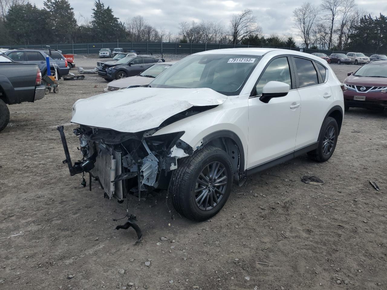 Image 1 of 2021 MAZDA CX-5 TOURING 2021 with VIN JM3KFACM0M0325160