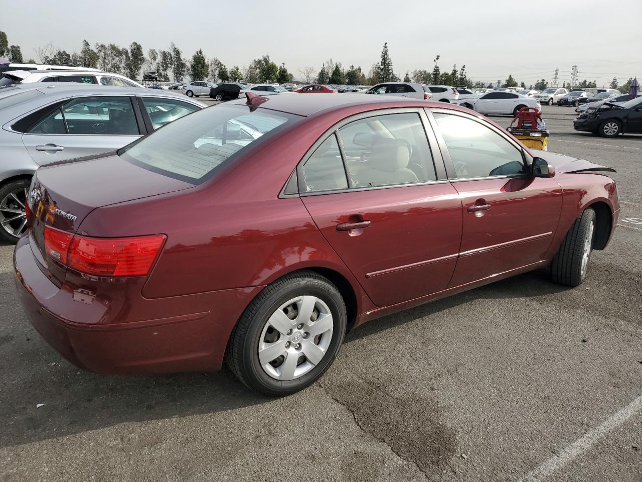 Image 3 of 2009 HYUNDAI SONATA GLS 2009 with VIN 5NPET46C09H554273