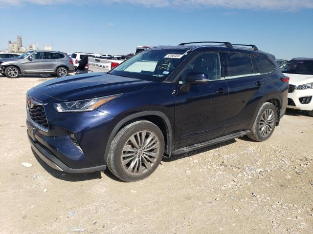 Изображение 1 2020 TOYOTA HIGHLANDER PLATINUM 2020 с VIN 5TDFZRBH5LS038204