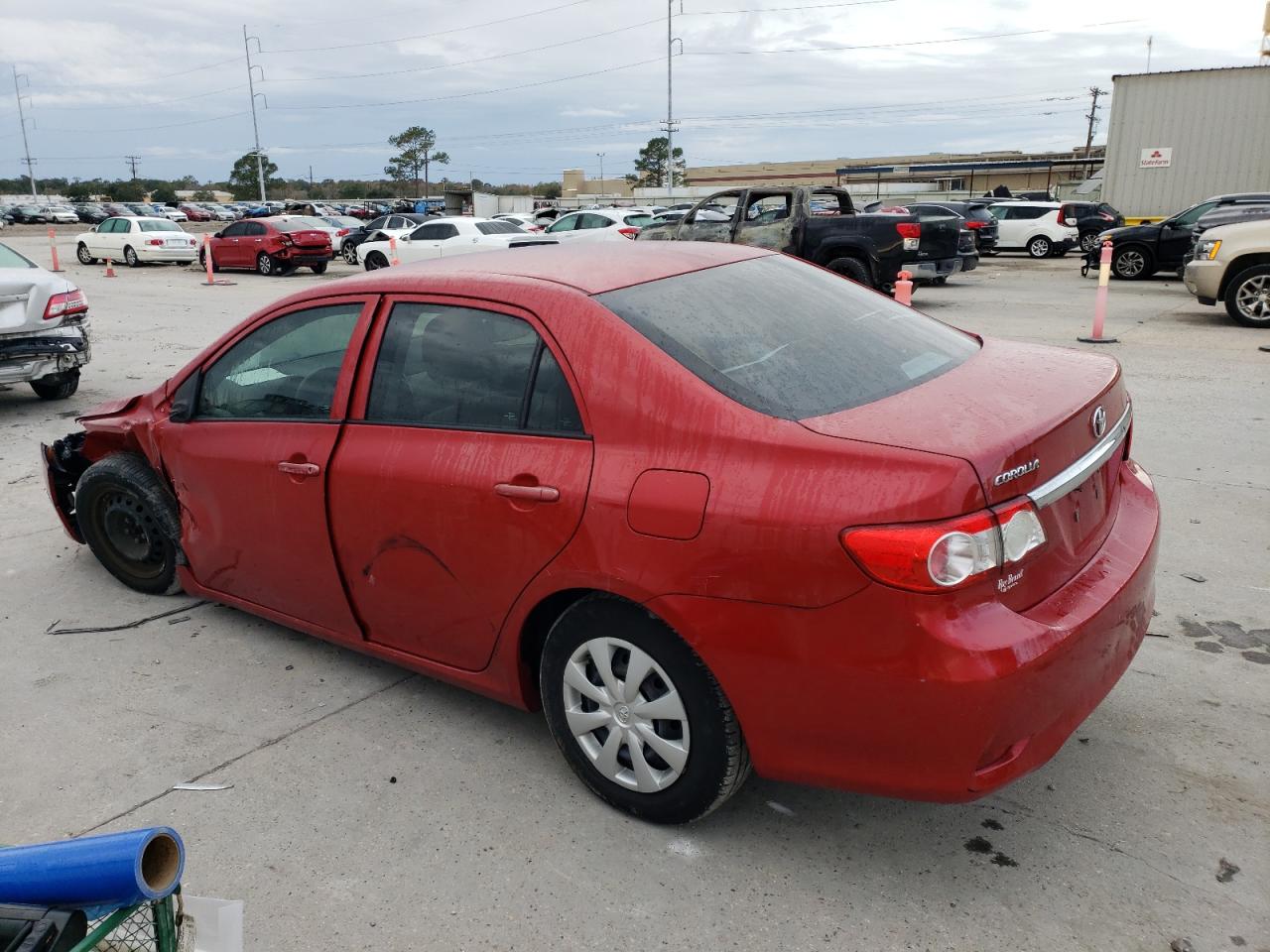 Image 2 of 2012 TOYOTA COROLLA BASE 2012 with VIN 5YFBU4EE0CP002964