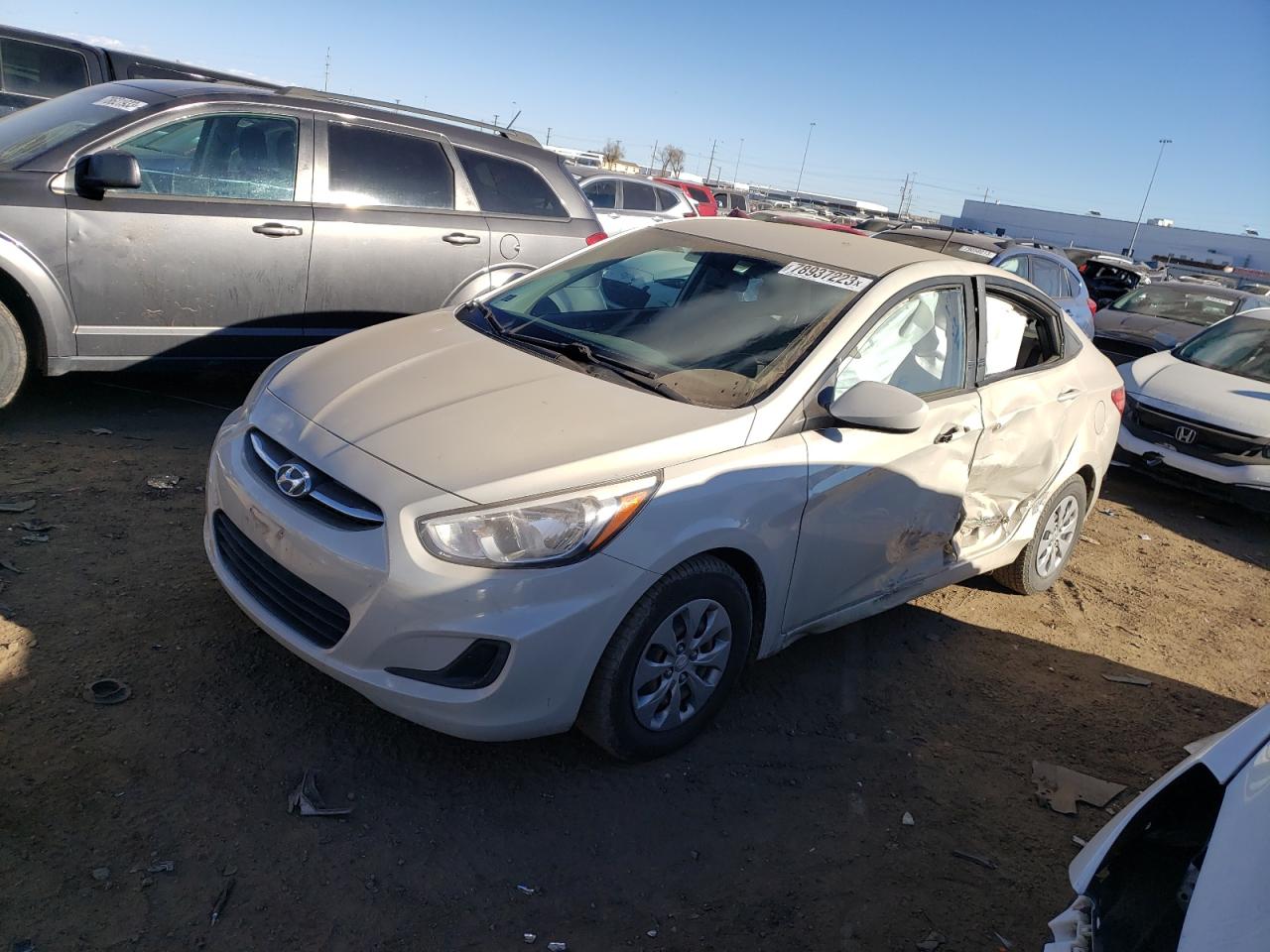 Image 1 of 2017 HYUNDAI ACCENT SE 2017 with VIN KMHCT4AE0HU171059