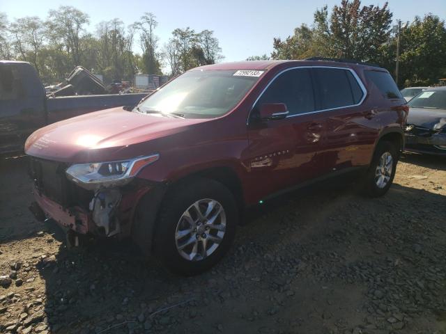Image 1 of 2020 CHEVROLET TRAVERSE LT 2020 with VIN 1GNEVGKWXLJ223539