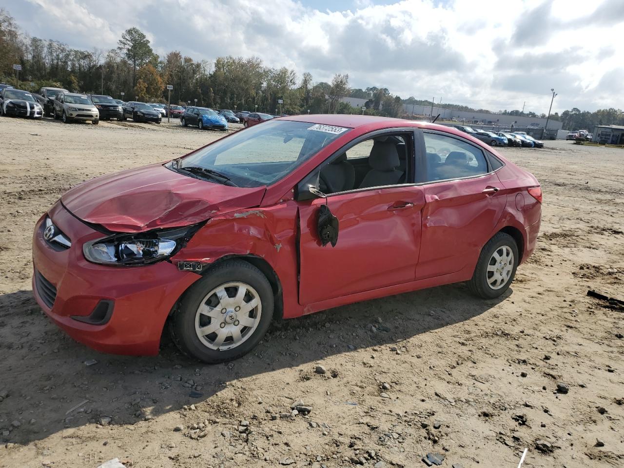 Изображение 1 2013 HYUNDAI ACCENT GLS 2013 с VIN KMHCT4AE7DU475838