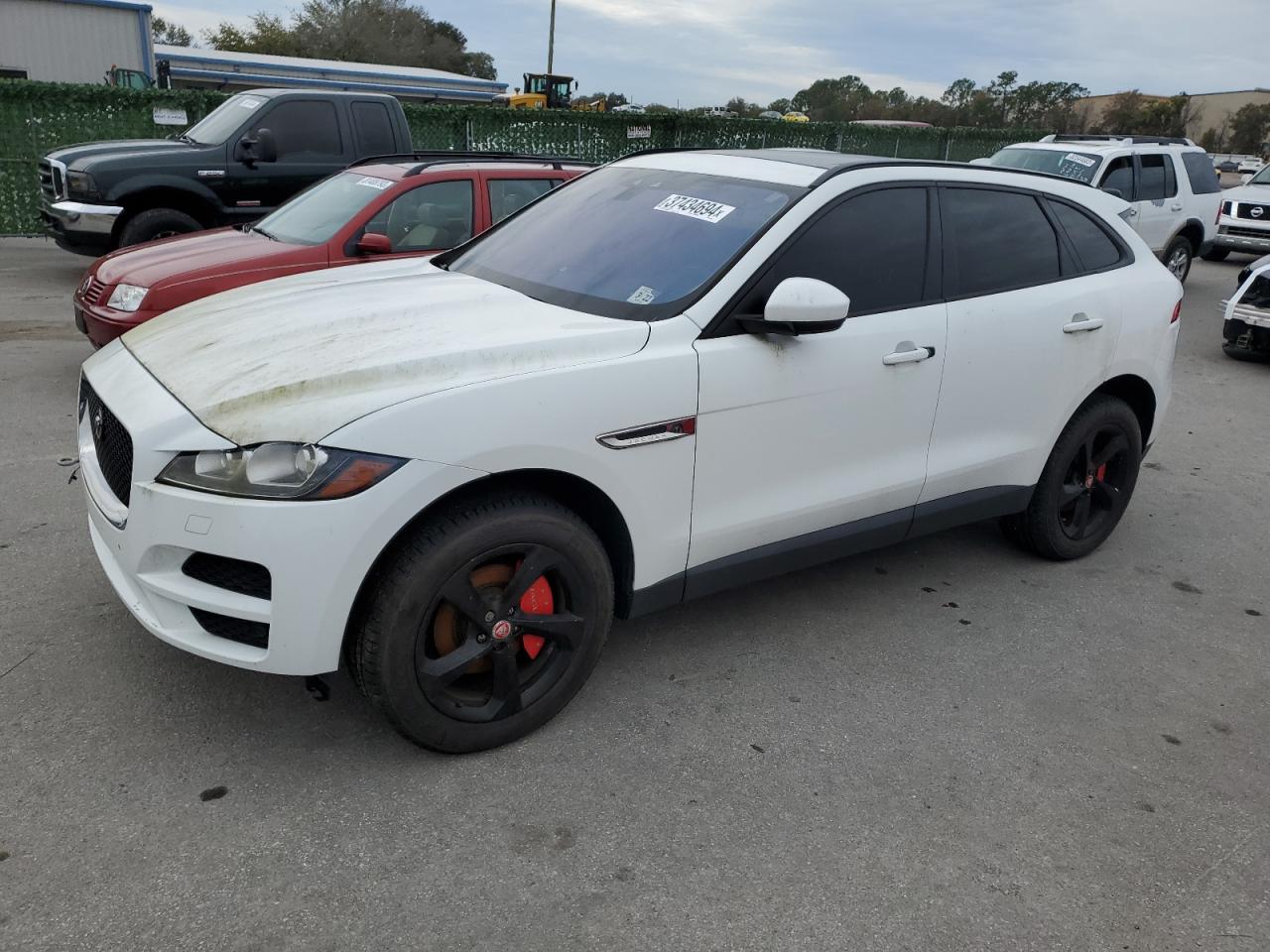 Image 1 of 2017 JAGUAR F-PACE PREMIUM 2017 with VIN SADCJ2BN7HA492521