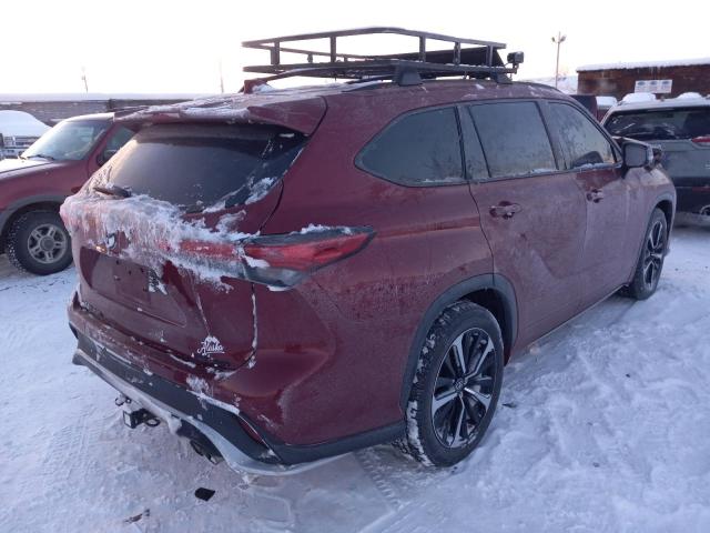 Image 3 of 2021 TOYOTA HIGHLANDER XSE 2021 with VIN 5TDJZRBH2MS075951