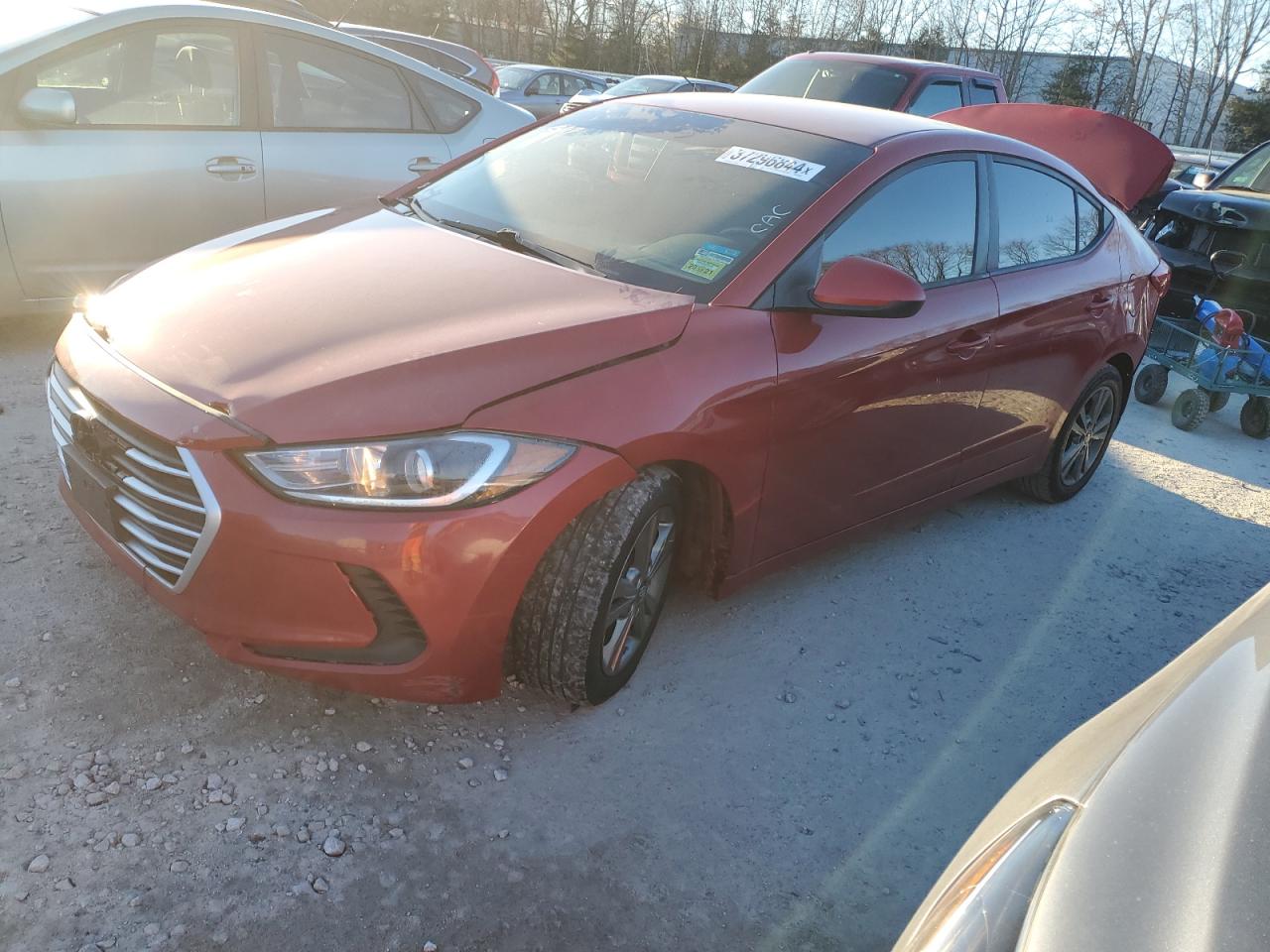 Image 1 of 2018 HYUNDAI ELANTRA SEL 2018 with VIN 5NPD84LF2JH308132