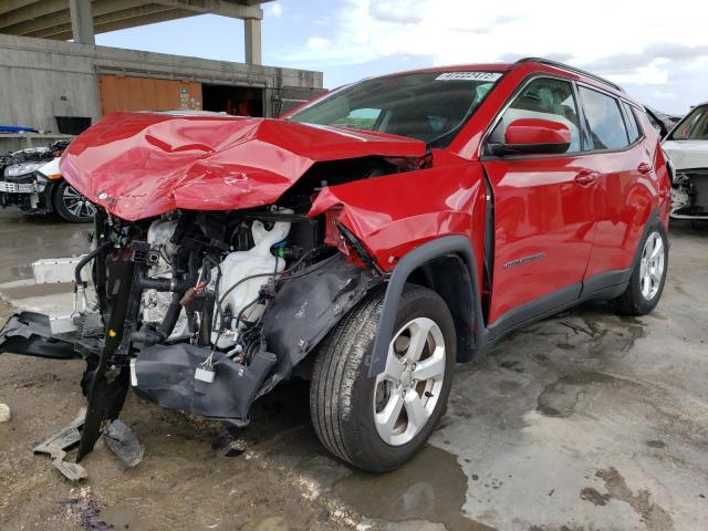 Image 2 of 2018 JEEP COMPASS LATITUDE 2018 with VIN 3C4NJCBB5JT344379