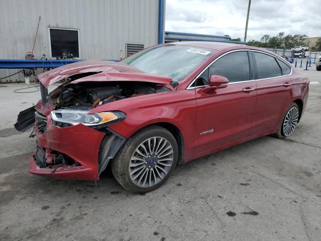 Image 1 of 2017 FORD FUSION TITANIUM HEV 2017 with VIN 3FA6P0RU0HR377683