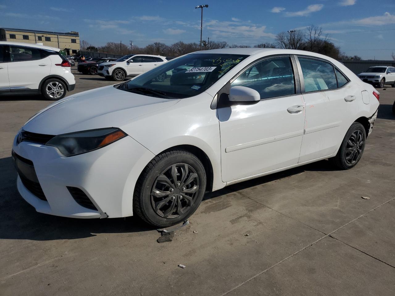 Изображение 1 2015 TOYOTA COROLLA L 2015 с VIN 2T1BURHEXFC343494