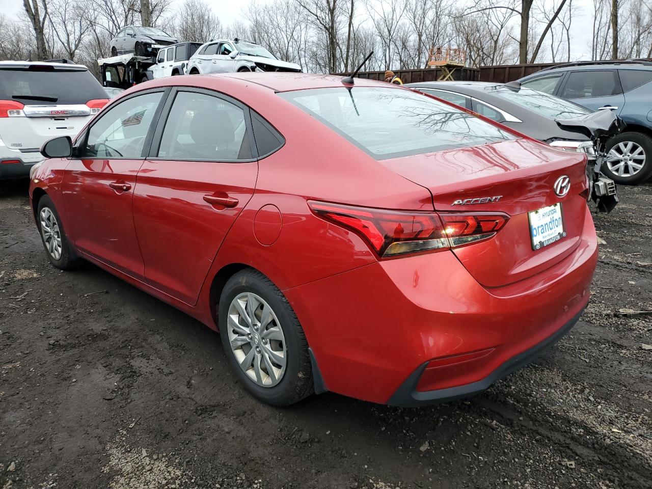 Image 2 of 2018 HYUNDAI ACCENT SE 2018 with VIN 3KPC24A33JE020419