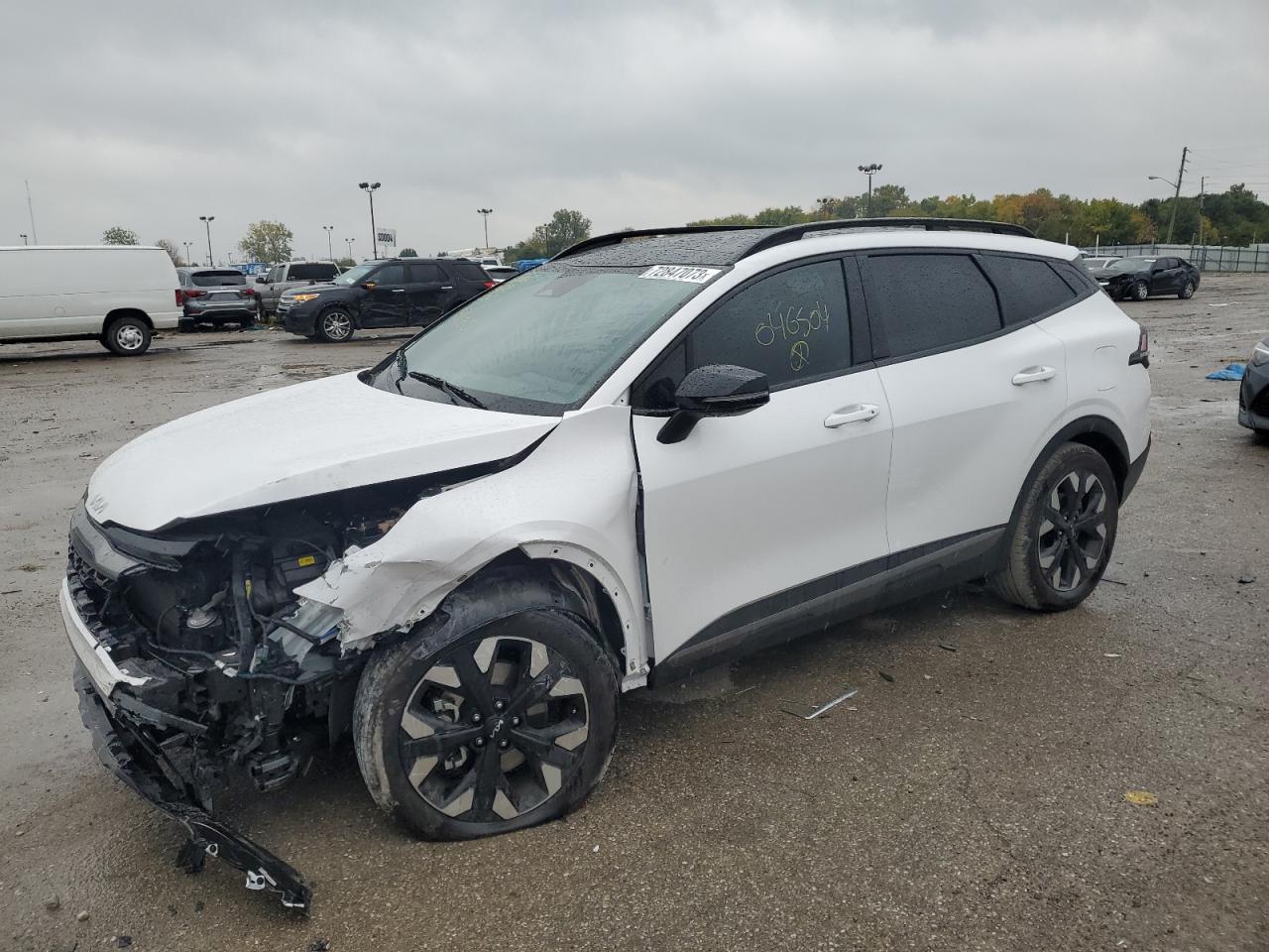 Image 1 of 2023 KIA SPORTAGE X LINE 2023 with VIN 5XYK6CAF3PG046504