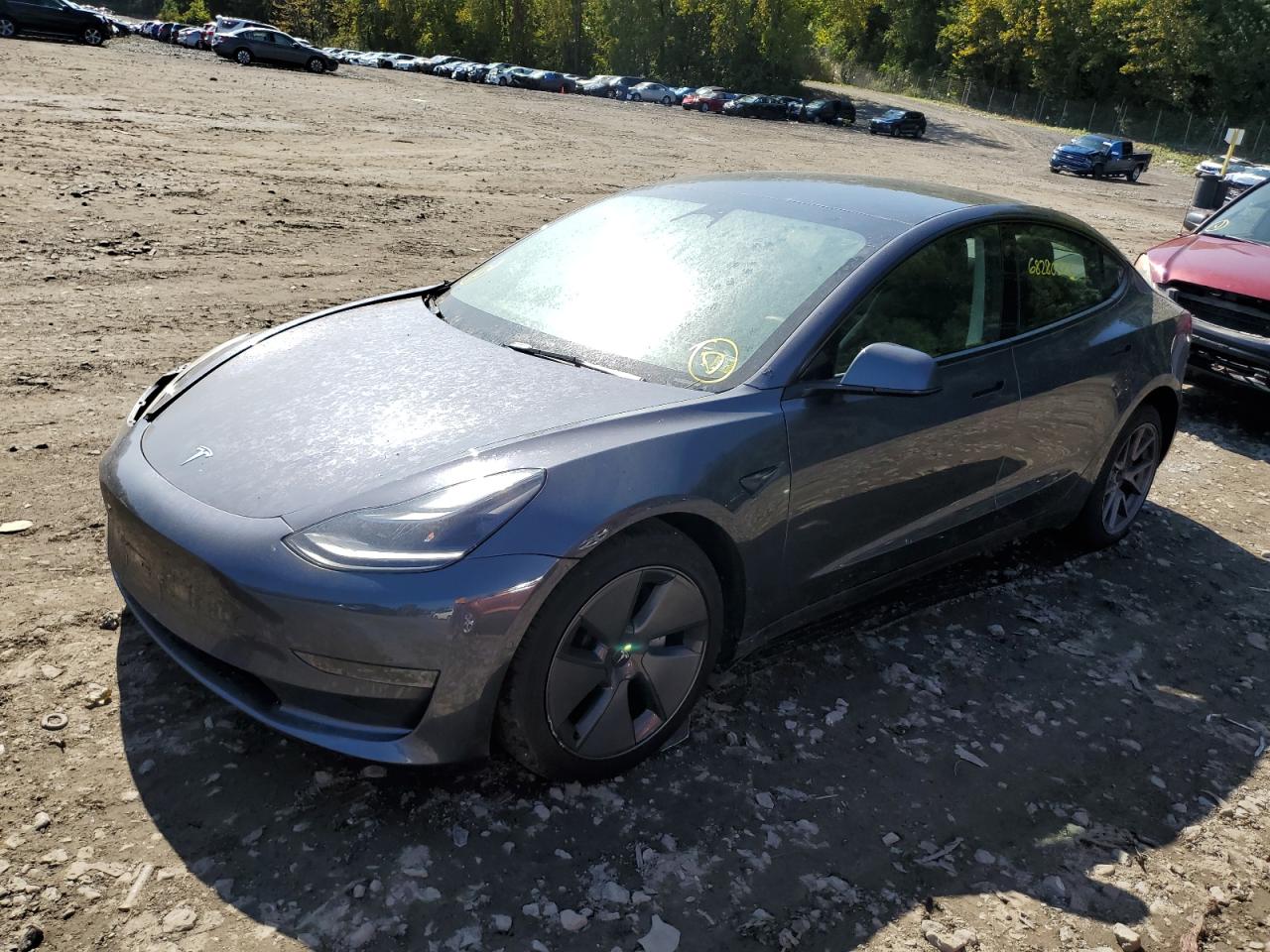 Image 1 of 2022 TESLA MODEL 3  2022 with VIN 5YJ3E1EB8NF323378