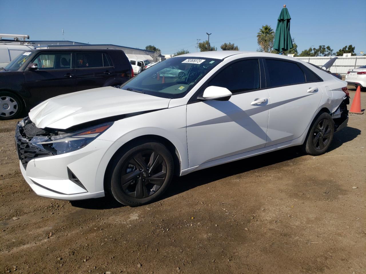 Изображение 1 2021 HYUNDAI ELANTRA SEL 2021 с VIN 5NPLS4AG3MH006216