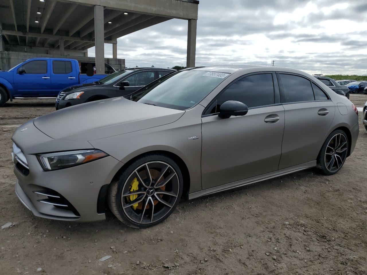 Image 1 of 2021 MERCEDES-BENZ A 35 AMG 2021 with VIN W1K3G5BB3MJ269023