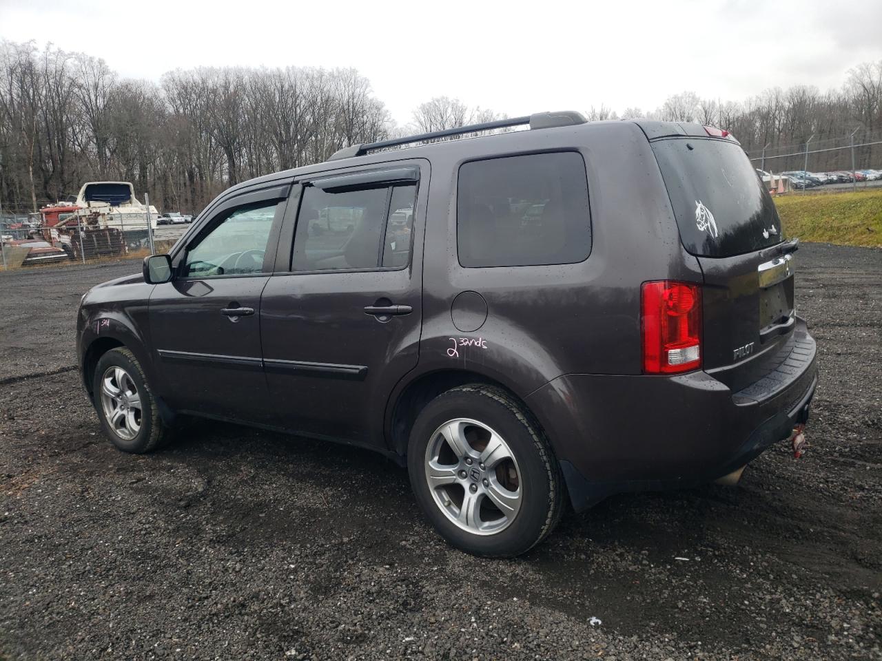 Изображение 2 2013 HONDA PILOT EXL 2013 с VIN 5FNYF4H69DB010003