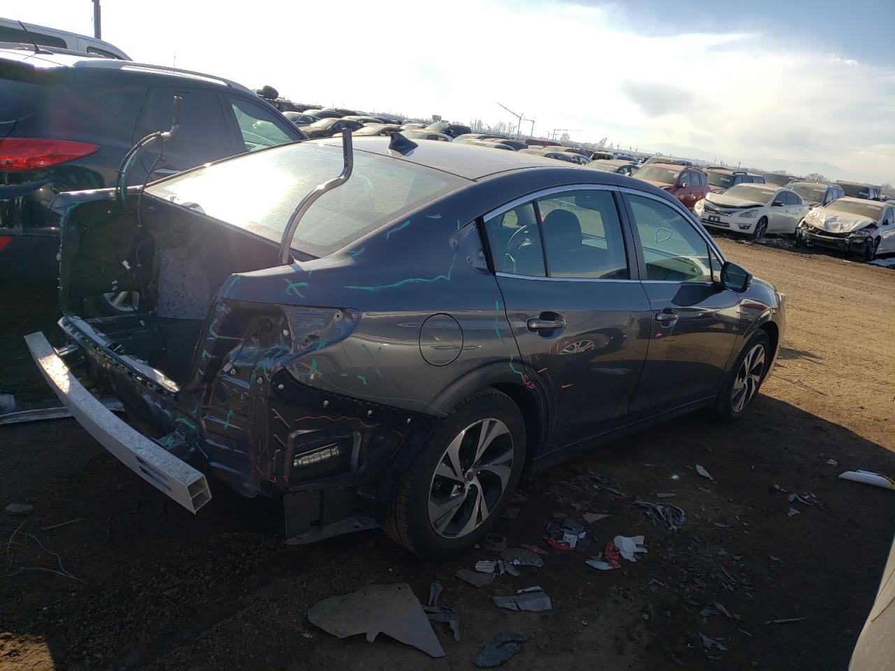 Image 3 of 2022 SUBARU LEGACY PREMIUM 2022 with VIN 4S3BWAC67N3017753