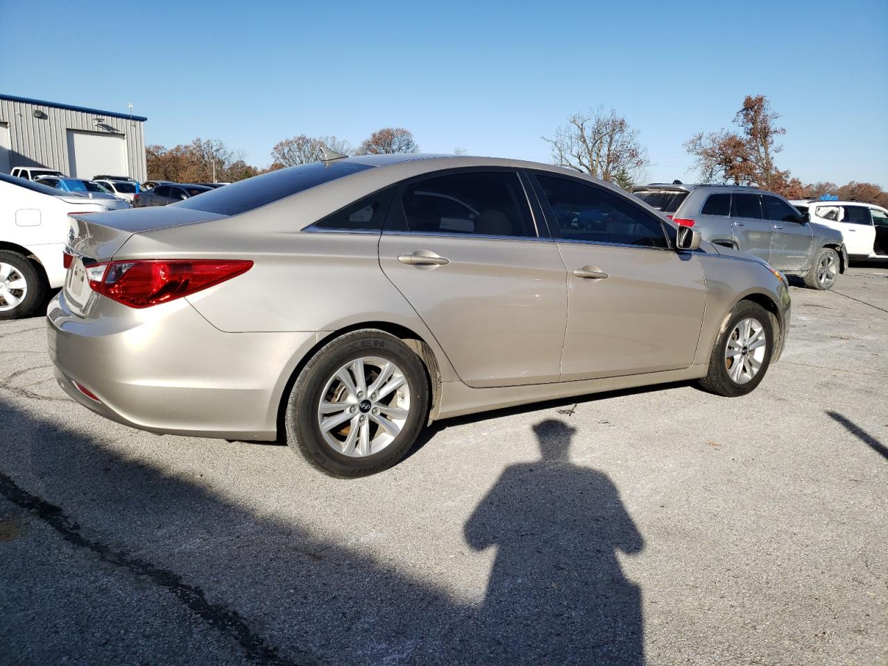 Image 3 of 2011 HYUNDAI SONATA GLS 2011 with VIN 5NPEB4ACXBH224141